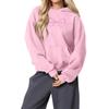 Women's Fashion Women's Lightweight Long Sleeve Pullover With Pockets Preppy Graphic Hoodie