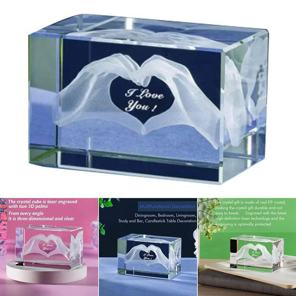 

Выразите свою любовь, хрустальный орнамент, художественное украшение, высококачественный кулон «Я люблю тебя»