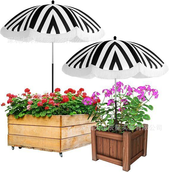 Popular Plant Parasol Upgraded Adjustable Outdoor Garden Potted Plant Pot Plant Parasol