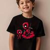 Kids Deadpool Printed Children's T-shirt - Boys and Girls - Summer Fashio