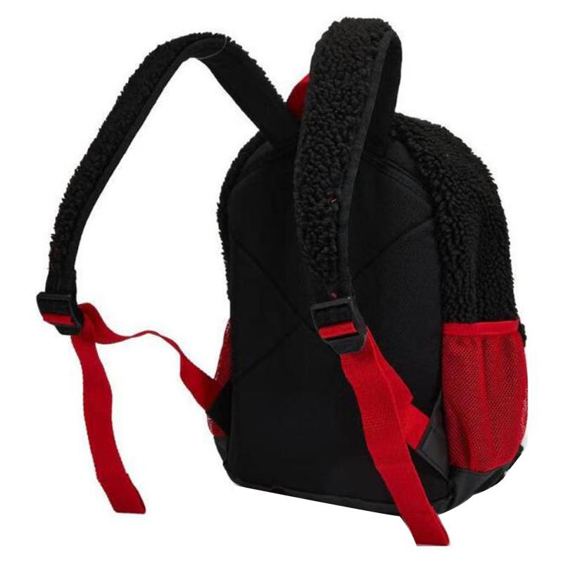 Nike Fabric Backpack Men's Black/Red Lightweight Casual FD4458-010