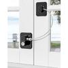 Baby Safe Refrigerator Lock with Key Code Lock Baby Safety Cabinet Lock Sliding Wardrobe Door Lock Home Limiter2028