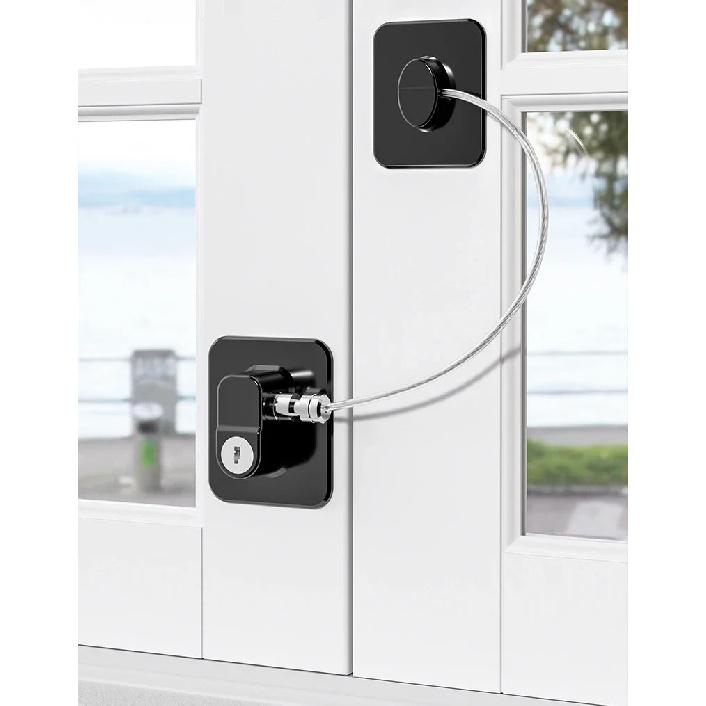 Baby Safe Refrigerator Lock with Key Code Lock Baby Safety Cabinet Lock Sliding Wardrobe Door Lock Home Limiter2028