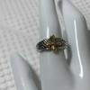 Men's Korean Retro Winged Cross Hip Hop Open Ring