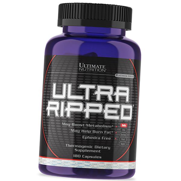 

Fat Burner, Thermogenic, Ultra Ripped, Ultimate Nutrition 180caps (02090002) 180caps