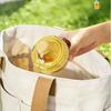 2-in-1 Collapsible Silicone Ice Ball Maker Cup Portable Ice Cube Bottle