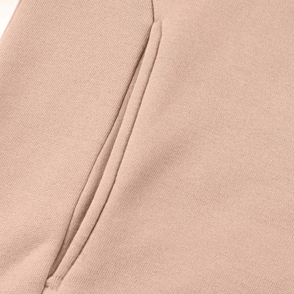 Women's Autumn/Winter Solid Colour Sweatshirt Hooded Fashion Long Sleeve Two Piece Set