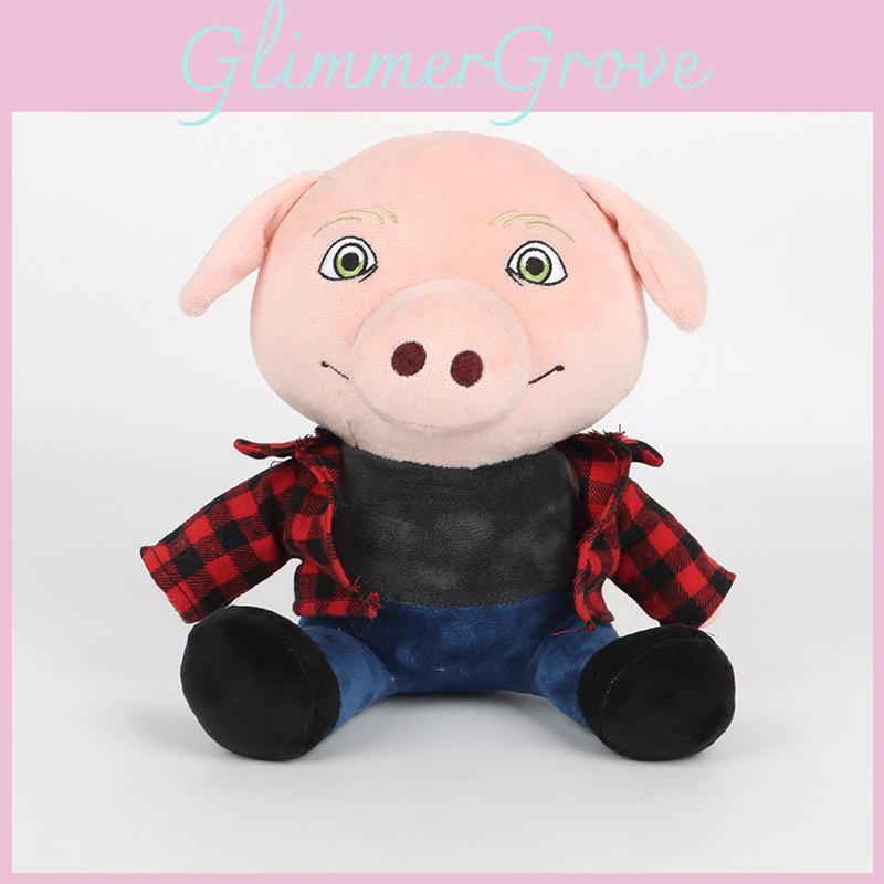 John Plush Pork Toy Animal Stuffed Doll For Kids Bedroom Decoration Playtime
