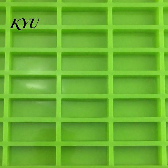 Uniform Bar Shaped Cavities Silicone Chocolate Mold, 20 Non-stick Flexible Baking Tray, Heat Resistant Holiday Snack Crafting Tool Food-grade Mold for
