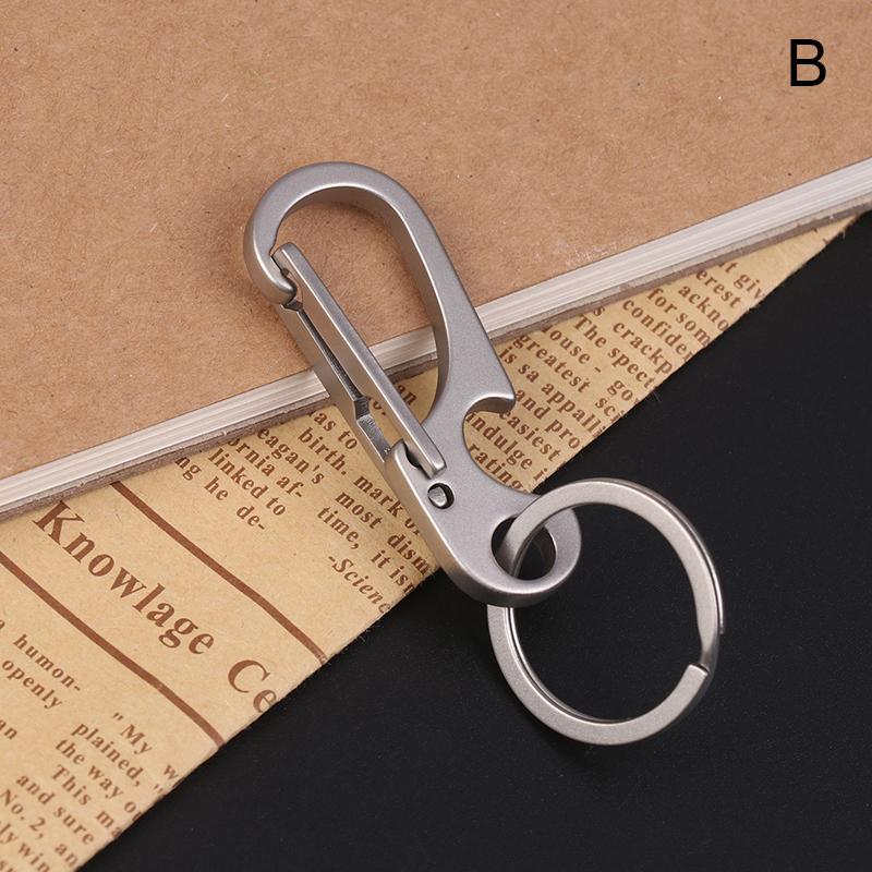 

Пряжки из нержавеющей стали Edc Инструмент для улицы Металлическая пряжка Кольцо для ключей Автомобильные аксессуары Брелок Подвеска Подарок для мужчины