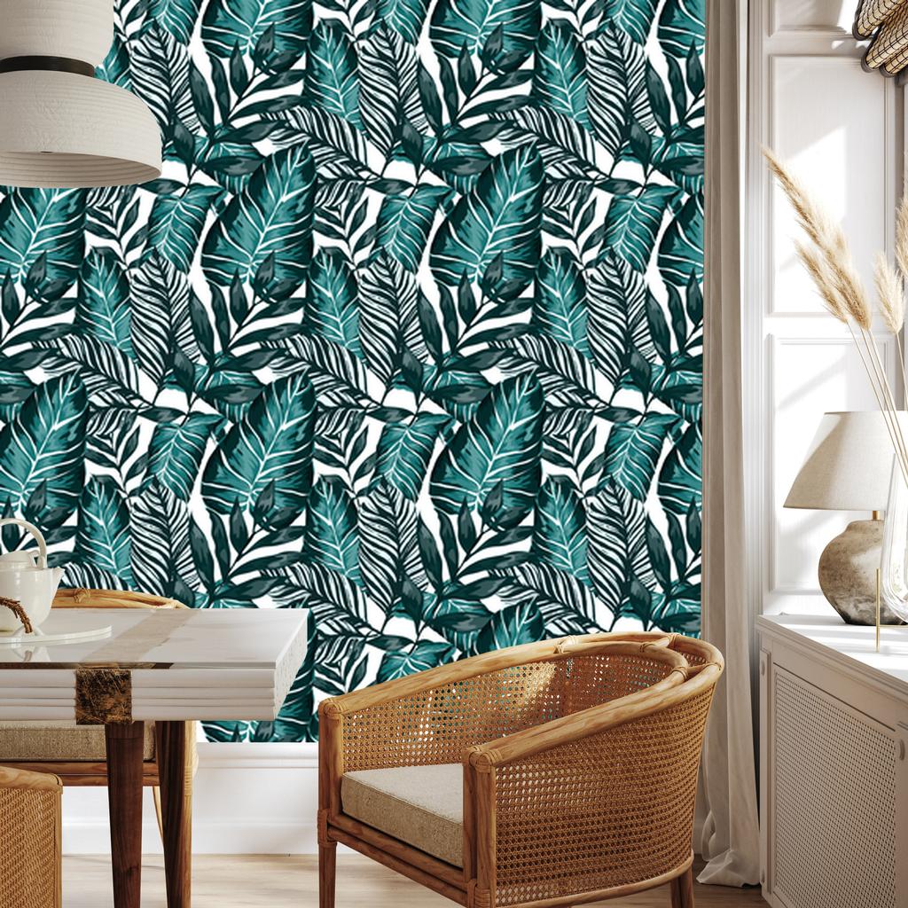 Beautiful Leaves Wallpaper for Living Room and Bedroom 50x1000