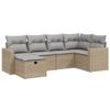 VidaXL Garden Lounge Set with Cushions 6 Pcs, Patio Sofas, Patio Furniture Set, Outdoor Furniture, Mix 3263485