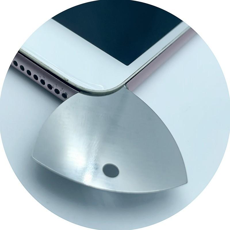 10/20/50PCS Triangle Metal Flat Spudger Soft Blade Pry Bar Ultra Thin Flexible Mobile Phone Disassemble Repair Pry Opening Tool
