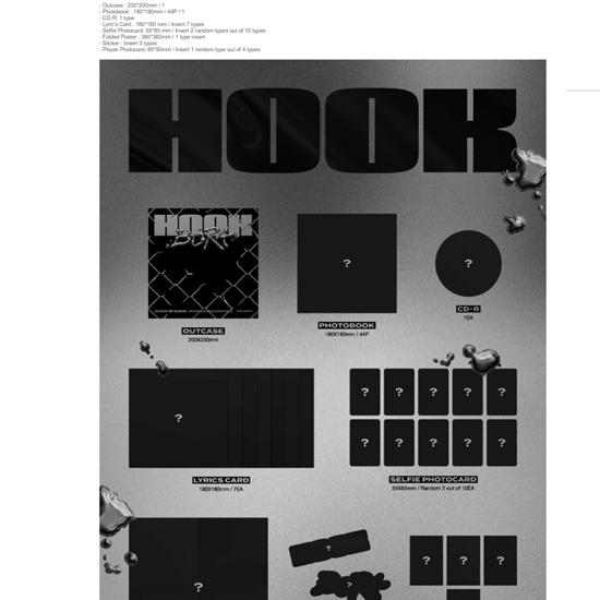 Lee Minhyuk (HUTA) EP ALBUM - HOOK - Release date 2025-07-22