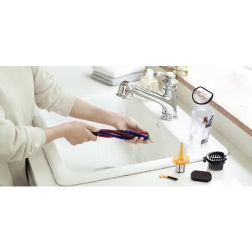 Stick Vacuum Cleaner White [Cyclone Type/Cordless] Hitachi PVBS1L
