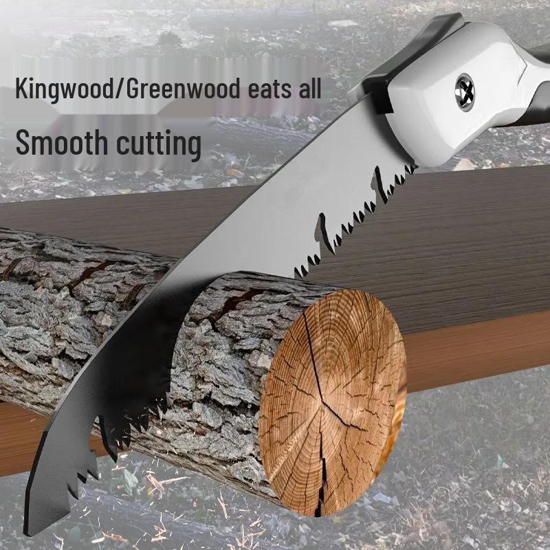 Deutsche Klappsäge aus Manganstahl für schnelles Holzarbeiten und Baumsägen