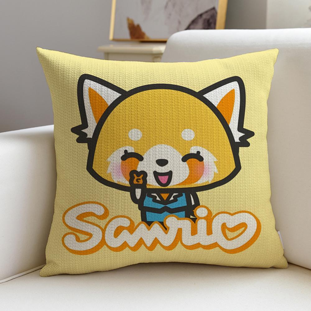 Feisty AAggretsukoS Cushion Cover Breathable and skinfriendly linen pillowcase square removable and washable cushion