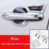 Corolla Door Handle Protection Stickers for 2019-2023 Model - Enhance Your Car's Style with Outer Door Bowl Handle Modification Kit.
