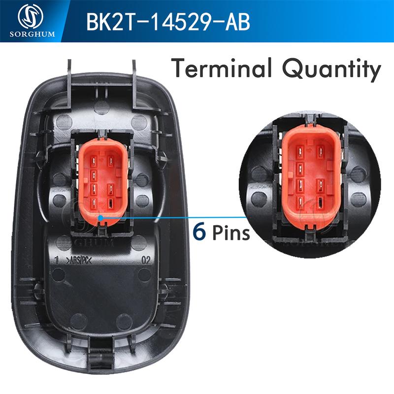 SORGHUM GK2T-14A132-CA BK2T-14529-AB Left Right Power Window Switch For Ford Transit MK8 2014- 2012-20 029885 1791339