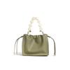 New fashionable versatile light luxury cloud bag design handbag, shoulder bag, crossbody bag, light luxury bucket bag