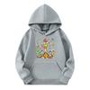 Child Fashion Lightweight Long Sleeve Pullover With Pockets  Print Hoodie