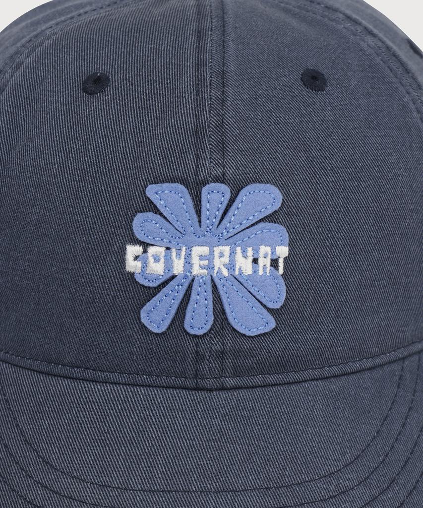 COVERNAT WOMAN Flower Low Cap Navy