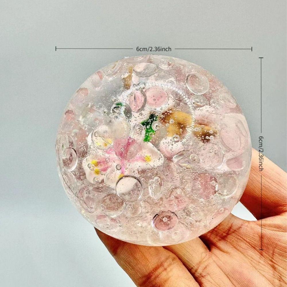 Fresh Squeeze Toy Cherry Blossom Handmade Ball Toy Funny Pinch Toy Kids Toys