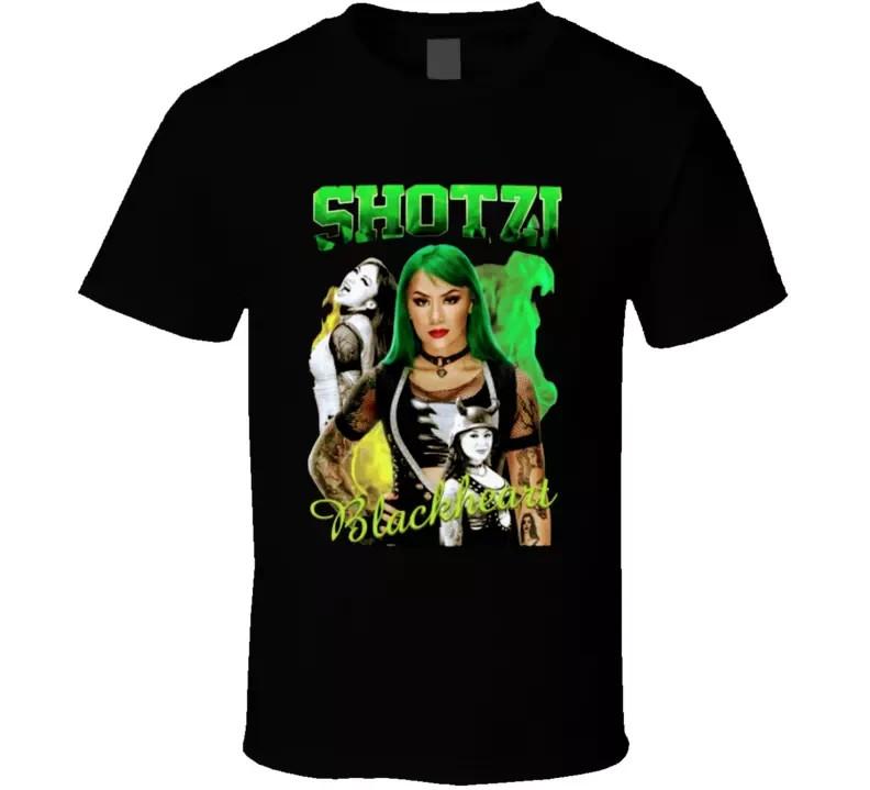 

Shotzi Blackheart Popular Wrestler Tshirt Cotton Tee All Size S5XL Unisex T-Shirt XXXXL