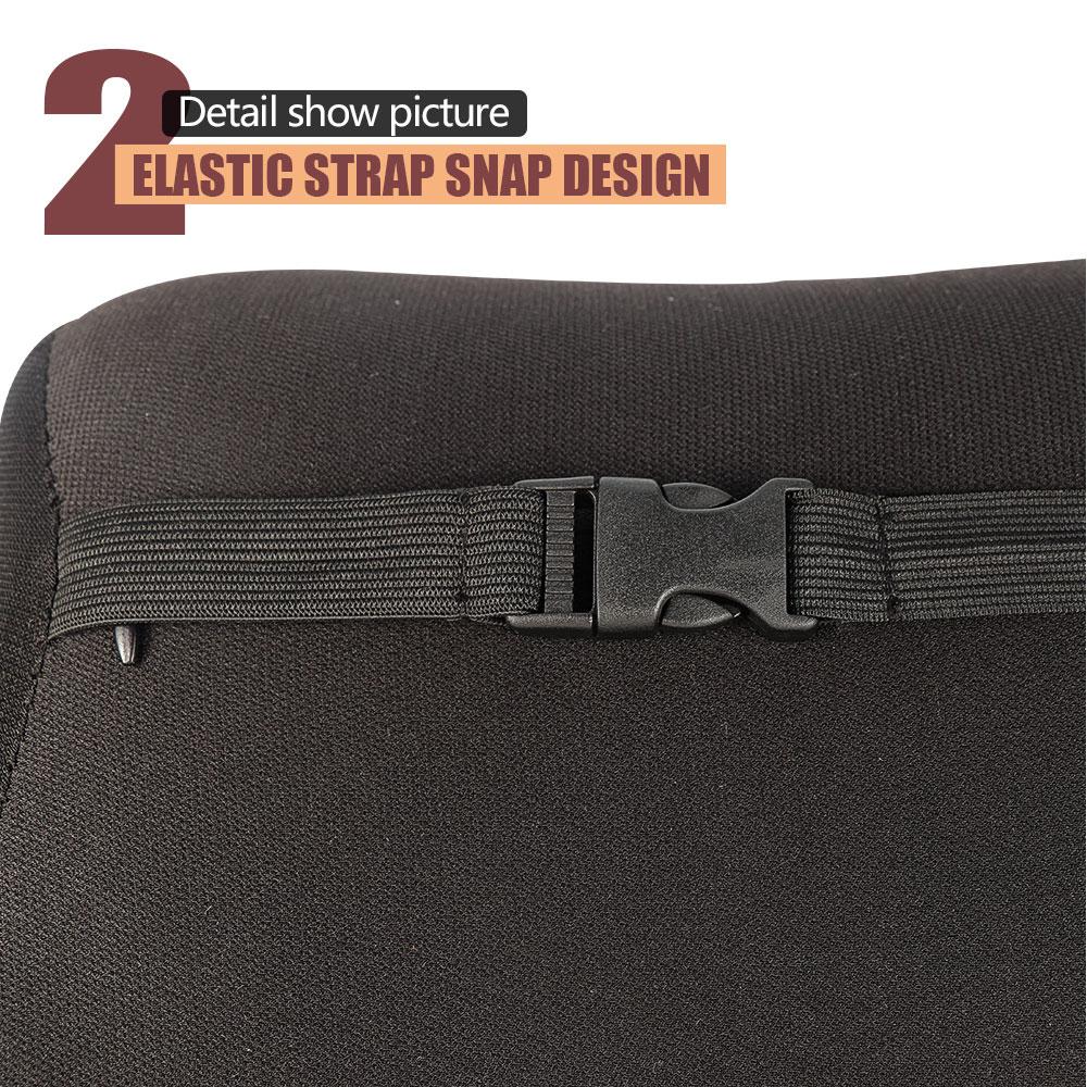 LUP1 Car Seat Back Neck Pillow Waist Support Cushion Pad Headrest For Honda Civic Accord City CRV Jade Fit Odyssey Hybrid Accessories