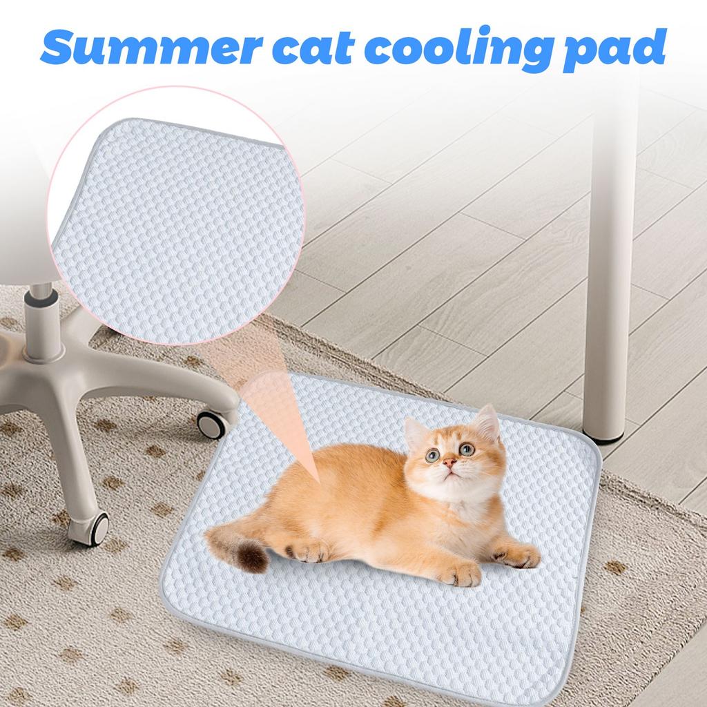 Pet Mat Cold Pet Mat Cat Dog Sofa Mat Ice Silk Breathable Pet Mat Dog Ice Mat