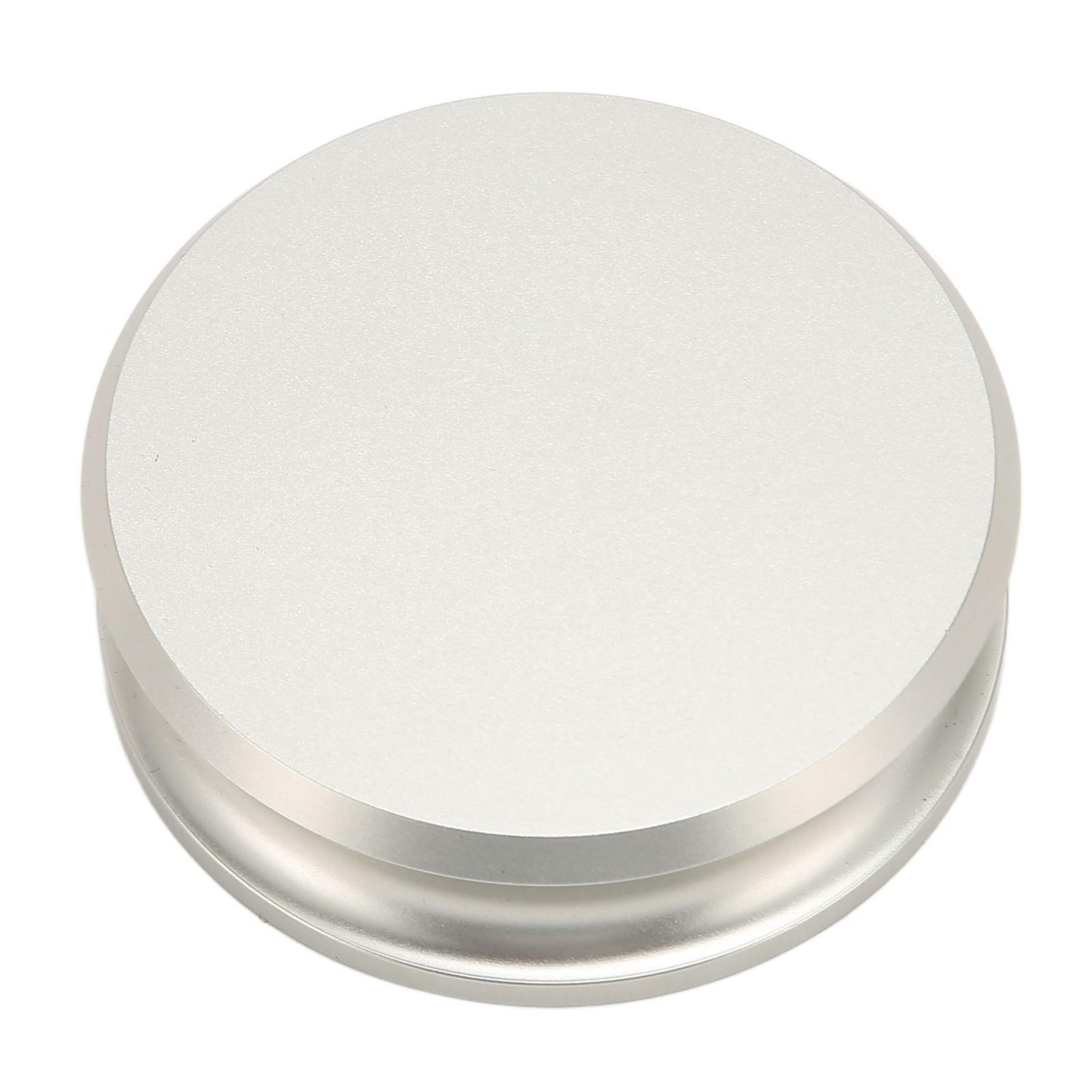 

Стабилизатор диска проигрывателя Профессиональный HiFi Алюминиевый сплав Весовой стабилизатор проигрывателя серебряный