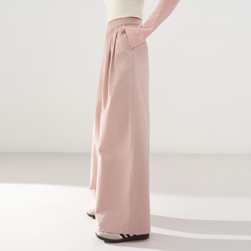 LED'IN Women's 2025 Spring Straight-Leg Casual Suit Pants