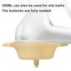 Bidet Ergonomic Curved Surface Design Comfortable Bath One-Button Drainage Non-Slip Basin Rim Physical Therapy Bidet