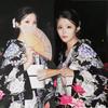 Dámské japonské kimono a yukata šaty pro formální fotografování
