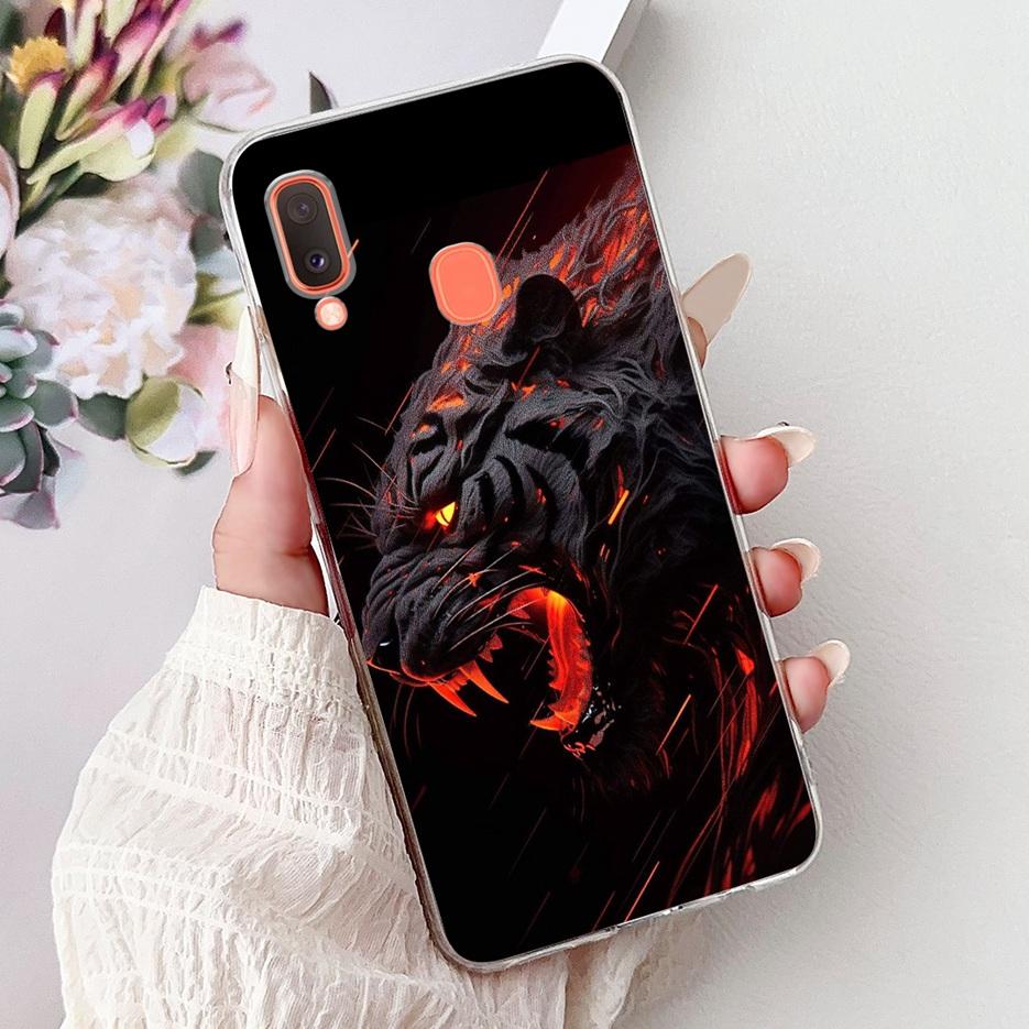 For Samsung Galaxy A20e Case SM-A202F Popular Fashion Painted Cover Soft Silicone Phone Case For Samsung A20e A202F Fundas Coque