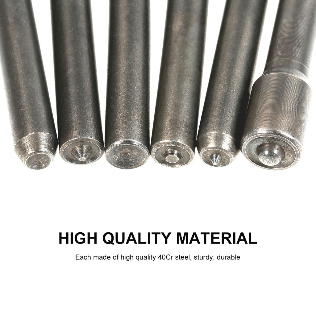 Buy 8Piece Air Rivet Hammer Bit Set 40Cr Steel Smoothing Pneumatic Air