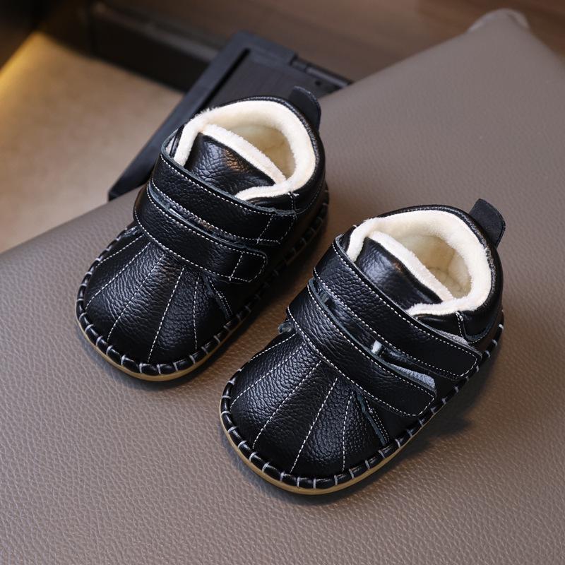 Soft Sole Winter Cotton Toddler Shoes for Boys & Girls, Age 1-3