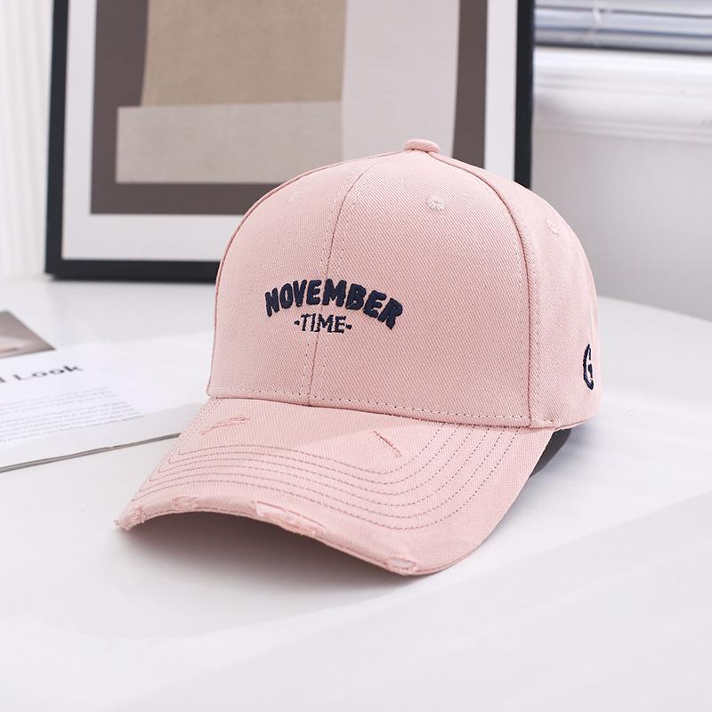 Baseball Cap Korean Version of Spring and Autumn Women's New Hard Top Fashion Men's Baseball Cap Versatile Casual Outdoor Hat Sunshade Summer