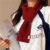Christmas new series scarf new fashion warm knitted scarf autumn and winter student couple gift shawl