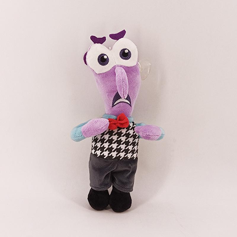10style 21-26cm Inside Out Cartoon Characters Bing Bong Joy Sadness Anger Disgust Fear Plush Playthings Doll Presents Ideal for Children