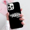 Faith Christian Religious Jesus Phone Case Cover For iPhone 17 Air 16 15 14 12 13 11 Pro MAX apple Plus Coque Shell