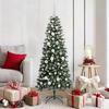 Artificial Christmas Tree with 150 LEDs and Stand Green 150 cm