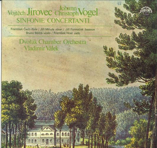 

Виниловая пластинка VOJTECH JIROVEC JOHANN CHRISTOPH V Sinfonie Concertanti 11103176G SUPRAPHON Чехословацкая Классическая Б/у