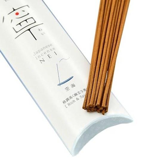 Nei Kukai Trial Incense 15g Sandalwood Premium Stick Relaxation Gift (Made Japan)