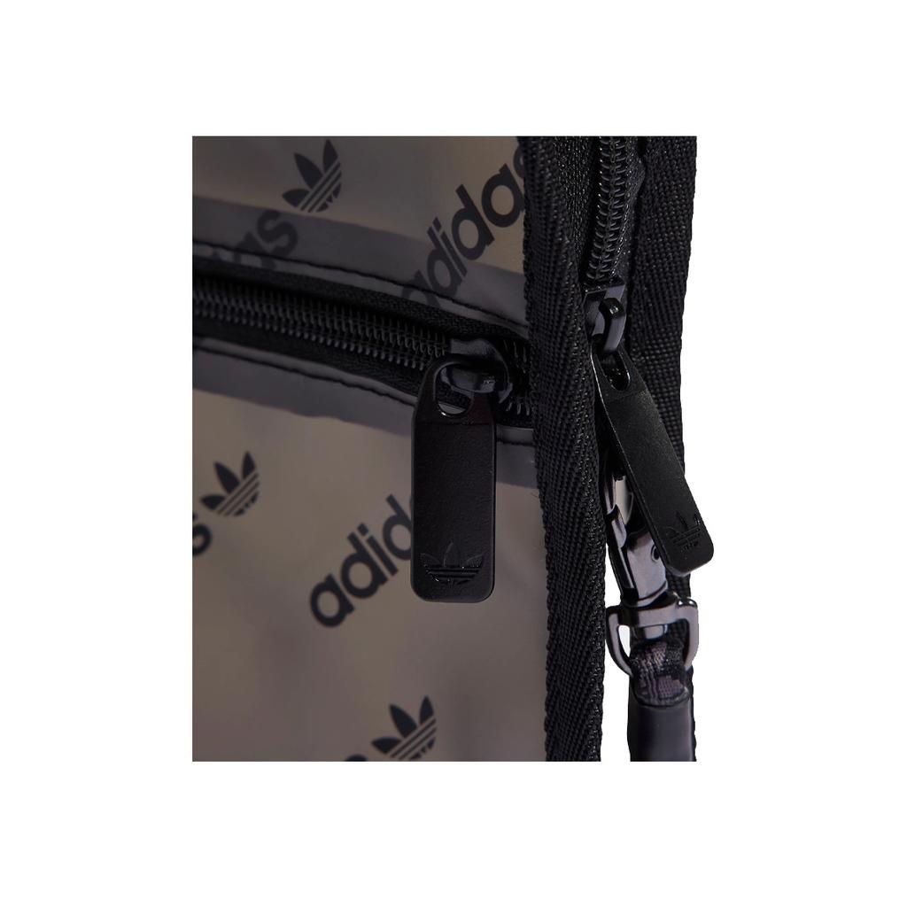 New Adidas Originals TPU Small Bag Shoulder Bag Unisex Black Transparent HS4998