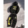 Autumn and Winter Casual Sports Two Piece Set, Hooded Top Paired with Wide Leg Pants, Comfortable and Breathable Suitable for Daily Travel