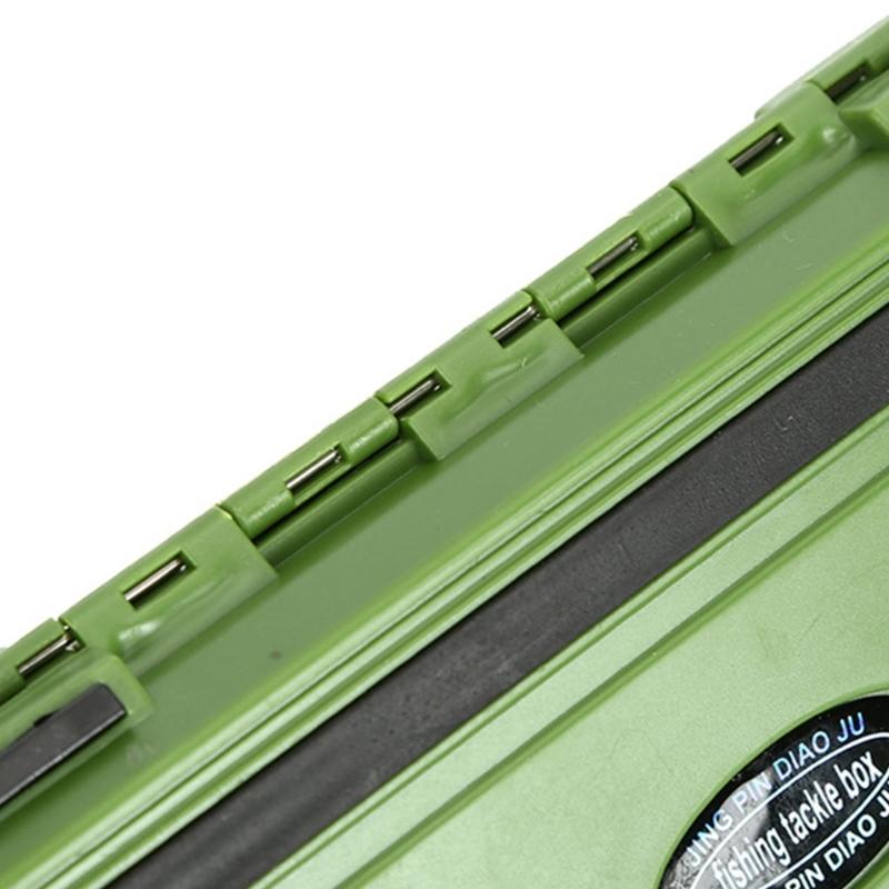 Oboustranný box na nástrahy a návnady, přenosný box na rybářské náčiní, venkovní lehký box na rybářské nářadí, pouzdro na rybářské příslušenství