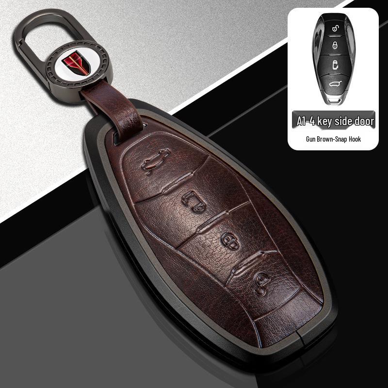 Premium Biao Che Zu Hongqi H5/HS7 Key Case for Men & Women – Full-Cover Protective Bag