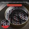 Stainless Steel Mosquito Coil Holder with Lid and Ash Catcher - Fireproof, Anti-Scald, Outdoor & Household Incense Burner Tray.