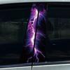 1PC/2PCS Cool Lightning Car Stickers DIY Car B-pillar Cover Scratches Waterproof Durable Decoration Auto PET Decals